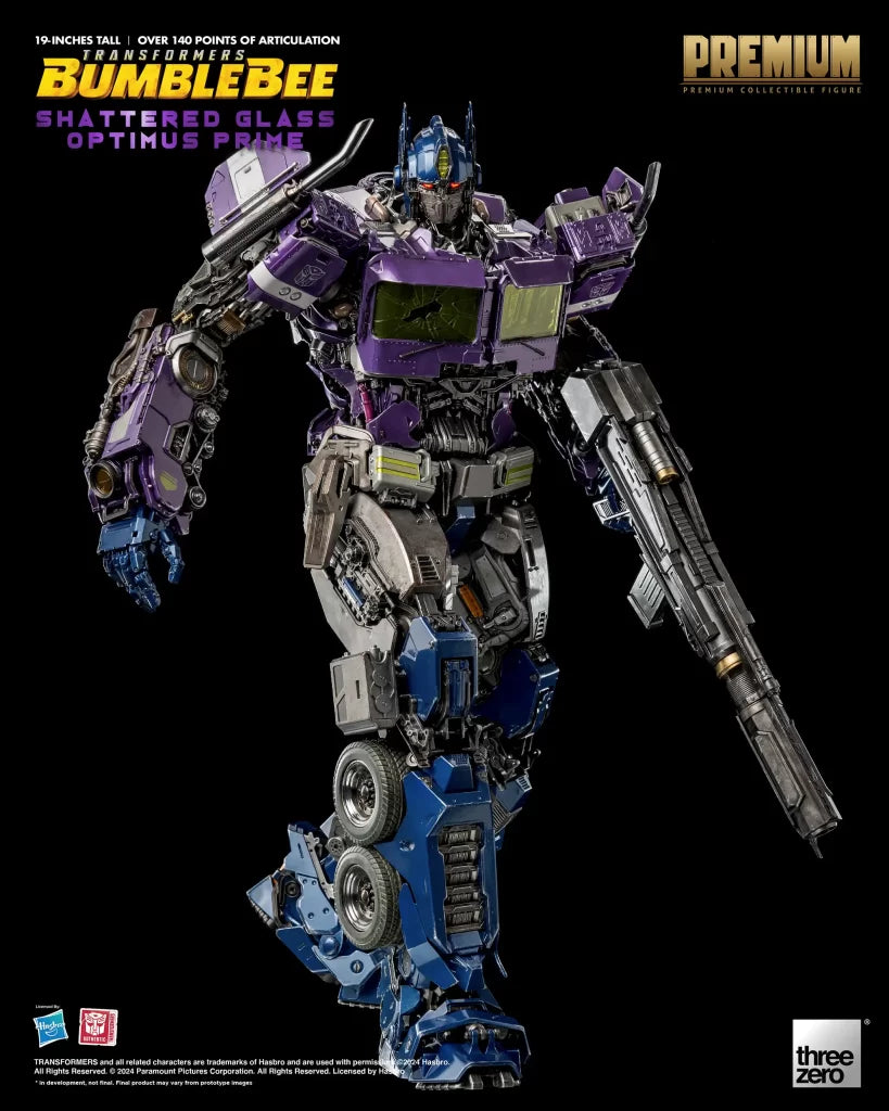 Transformers: Bumblebee PREMIUM Shattered Glass Optimus Prime