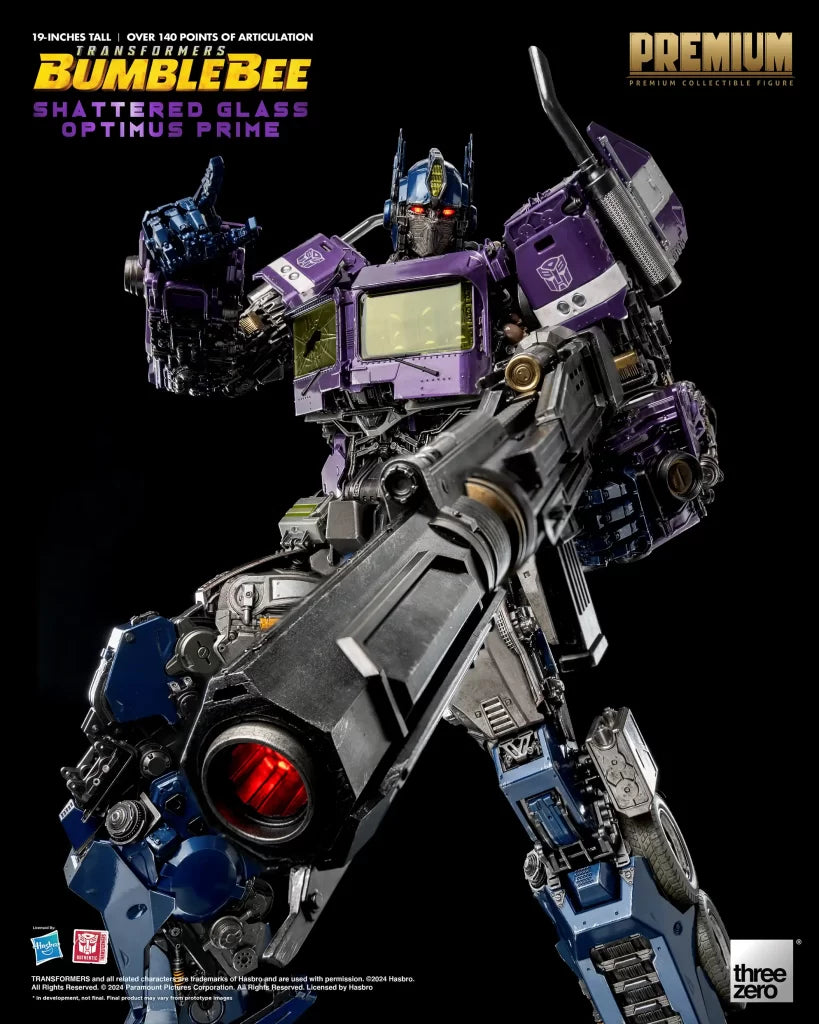 Transformers: Bumblebee PREMIUM Shattered Glass Optimus Prime