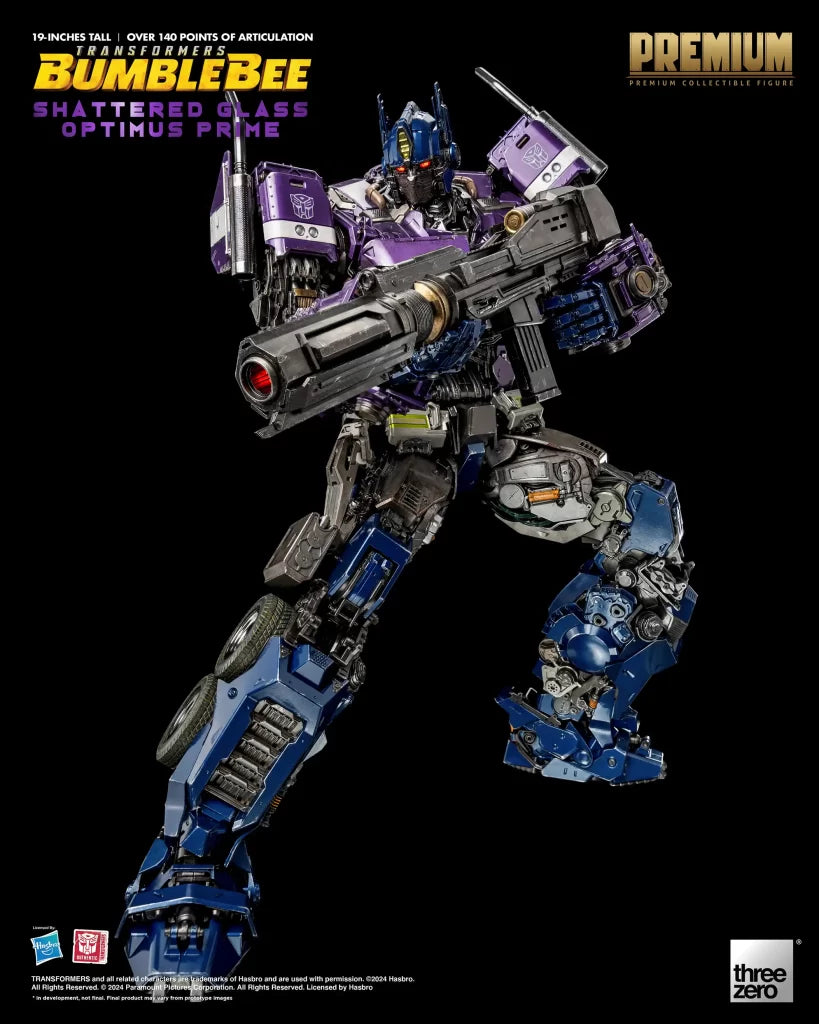 Transformers: Bumblebee PREMIUM Shattered Glass Optimus Prime