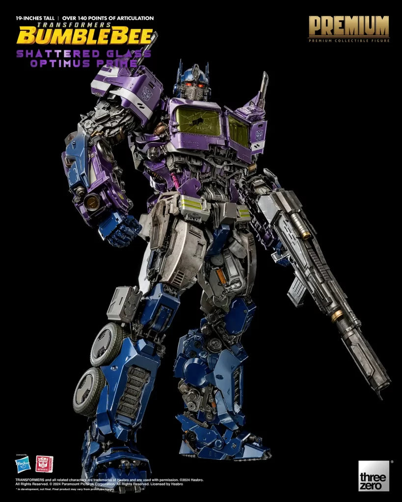 Transformers: Bumblebee PREMIUM Shattered Glass Optimus Prime