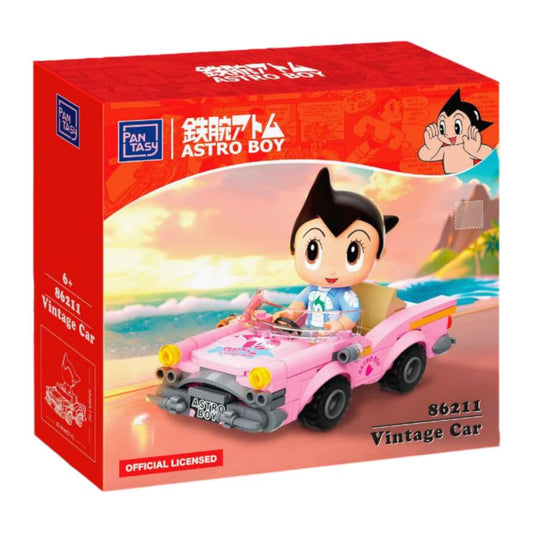 Astro Boy - Astro Boy in Vintage Car Construction Set (130 Piece Kit)