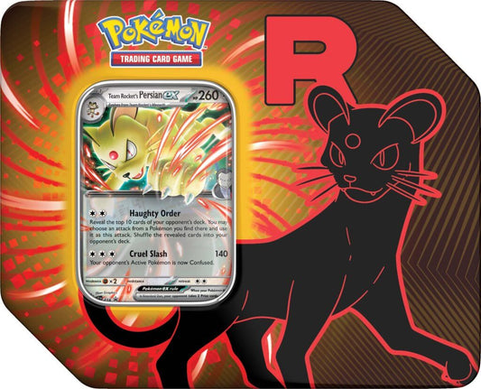 Pokemon TCG Team Rocket Tin Assotment