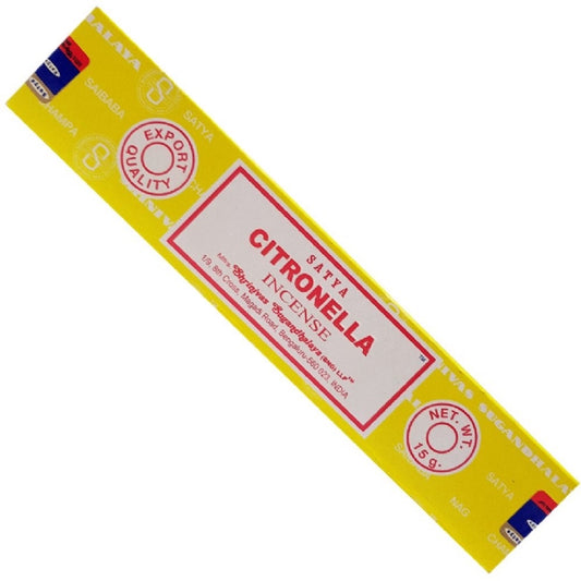 INCENSE SATYA CITRONELLA 15GMS