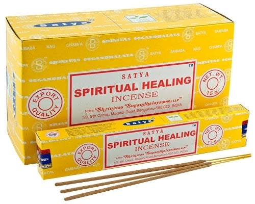 SATYA SPIRITUAL HEALING INCENSE 15GMS