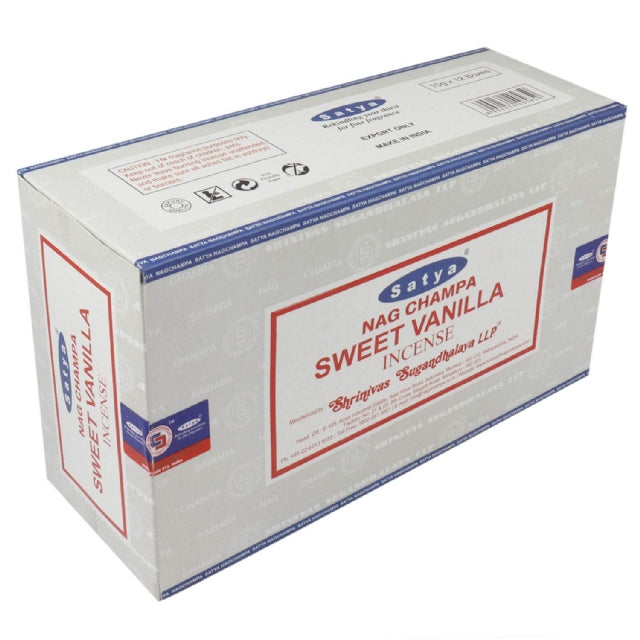 SATYA SWEET VANILLA INCENSE  15GMS