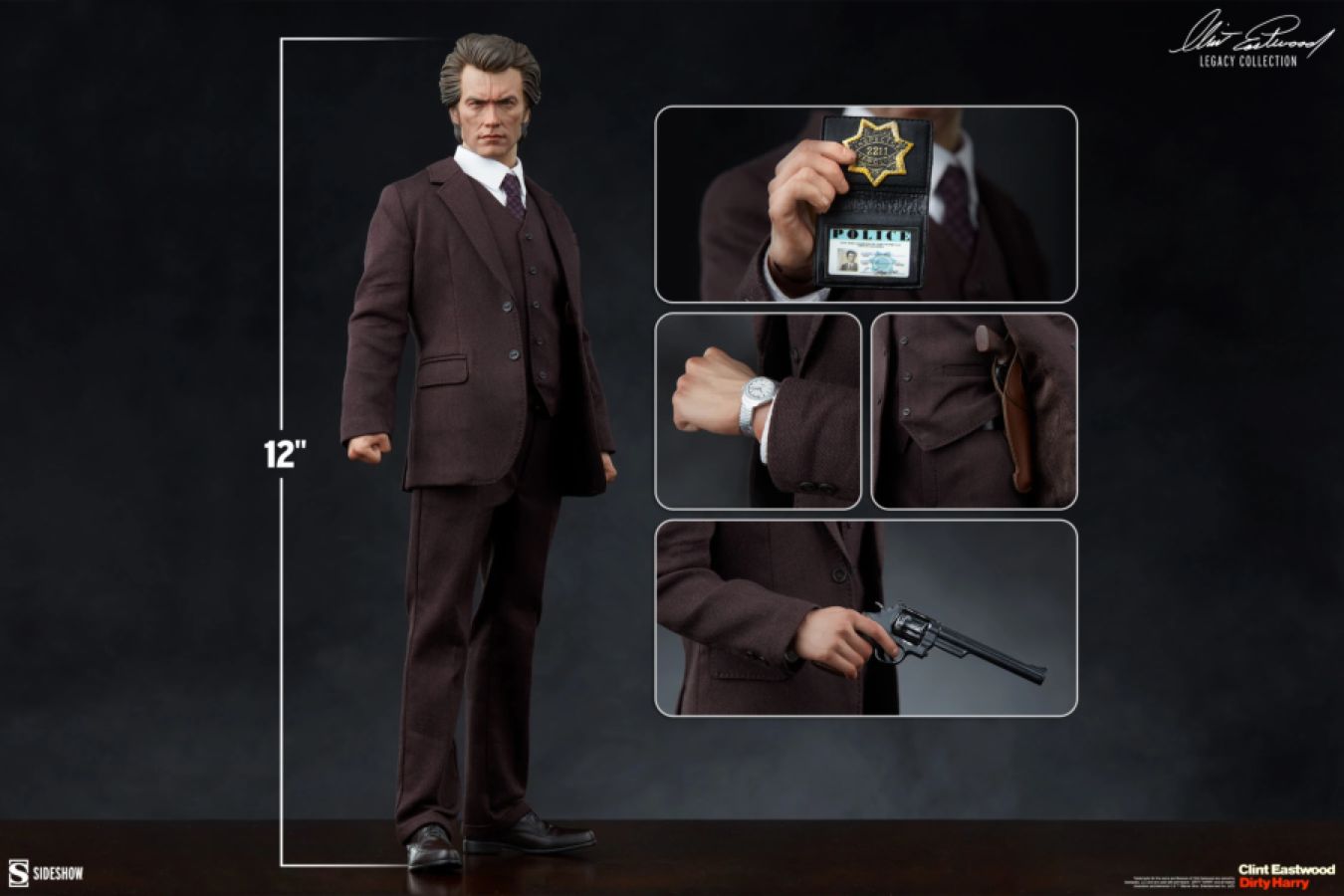 Clint Eastwood - Harry Callahan (Final Act) 1:6 Figure