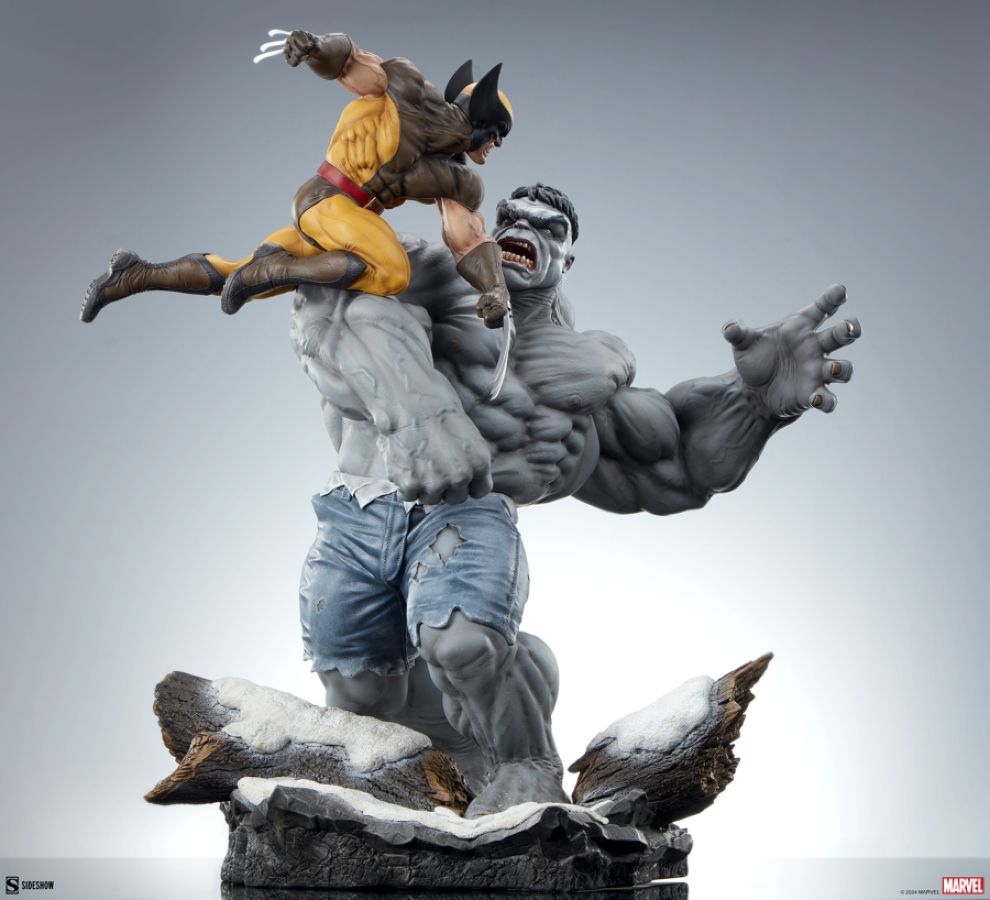 **Pre-order** Marvel Comics - Grey Hulk vs Wolverine Maquette