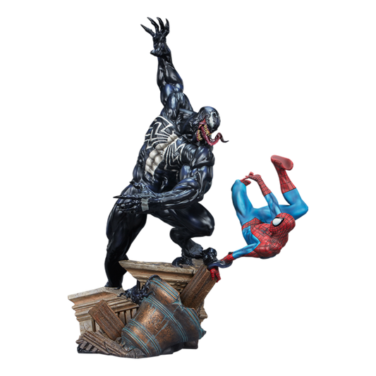 Marvel Comics - Spider-Man vs Venom Maquette **Pre-Order**