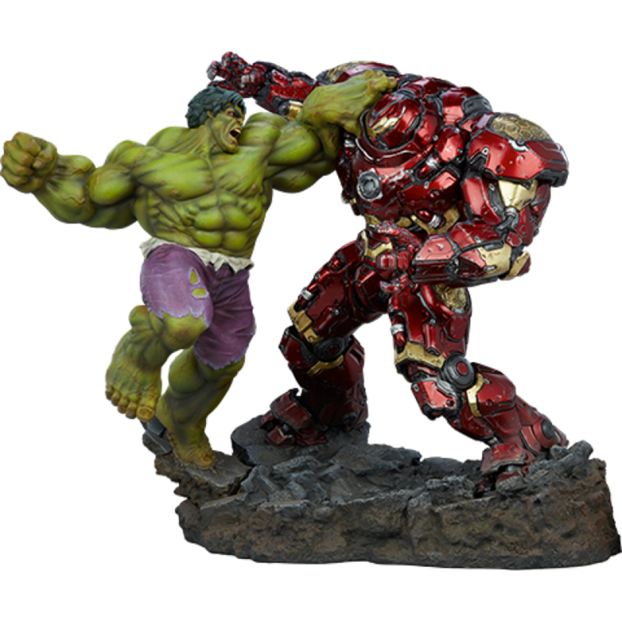 **Pre-order** Marvel Comics - Hulk vs Hulkbuster Maquette