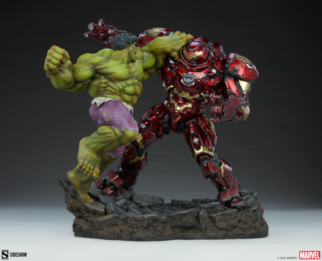 **Pre-order** Marvel Comics - Hulk vs Hulkbuster Maquette