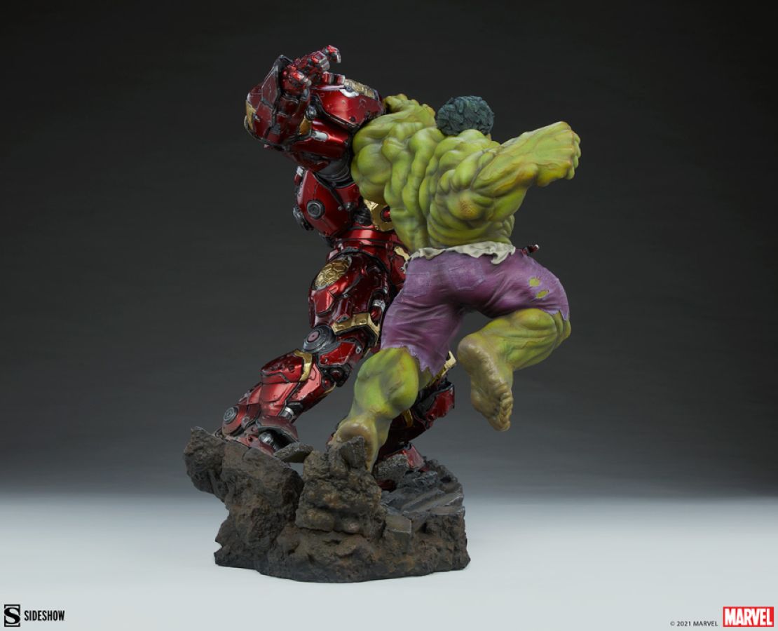 **Pre-order** Marvel Comics - Hulk vs Hulkbuster Maquette