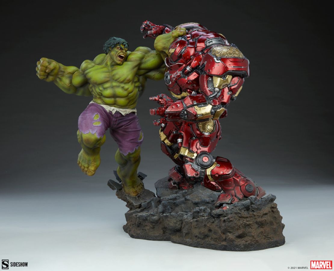 **Pre-order** Marvel Comics - Hulk vs Hulkbuster Maquette