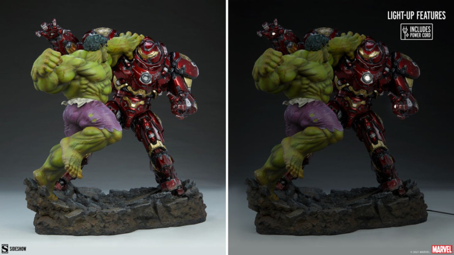 **Pre-order** Marvel Comics - Hulk vs Hulkbuster Maquette