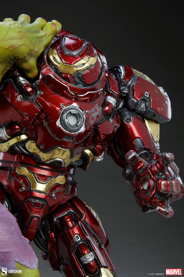 **Pre-order** Marvel Comics - Hulk vs Hulkbuster Maquette