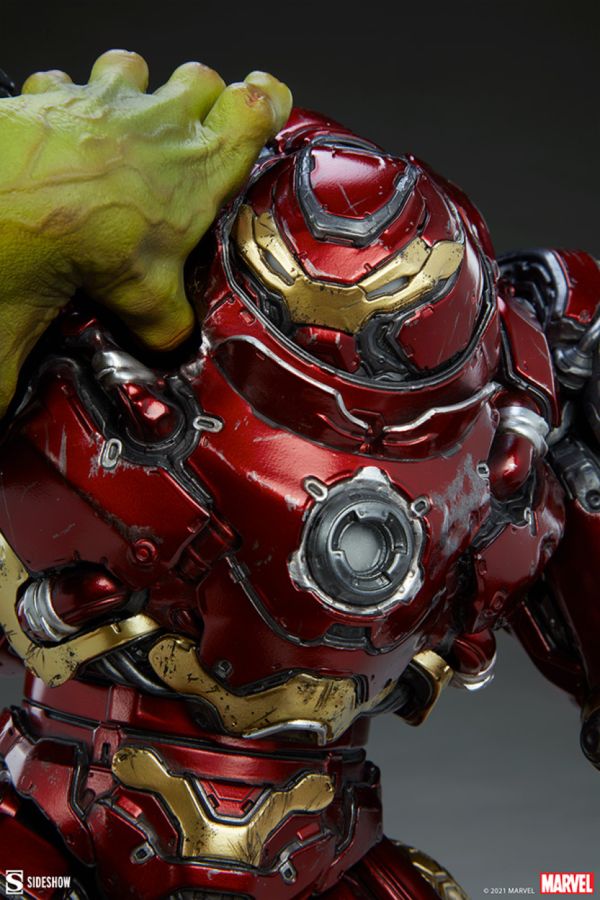 **Pre-order** Marvel Comics - Hulk vs Hulkbuster Maquette