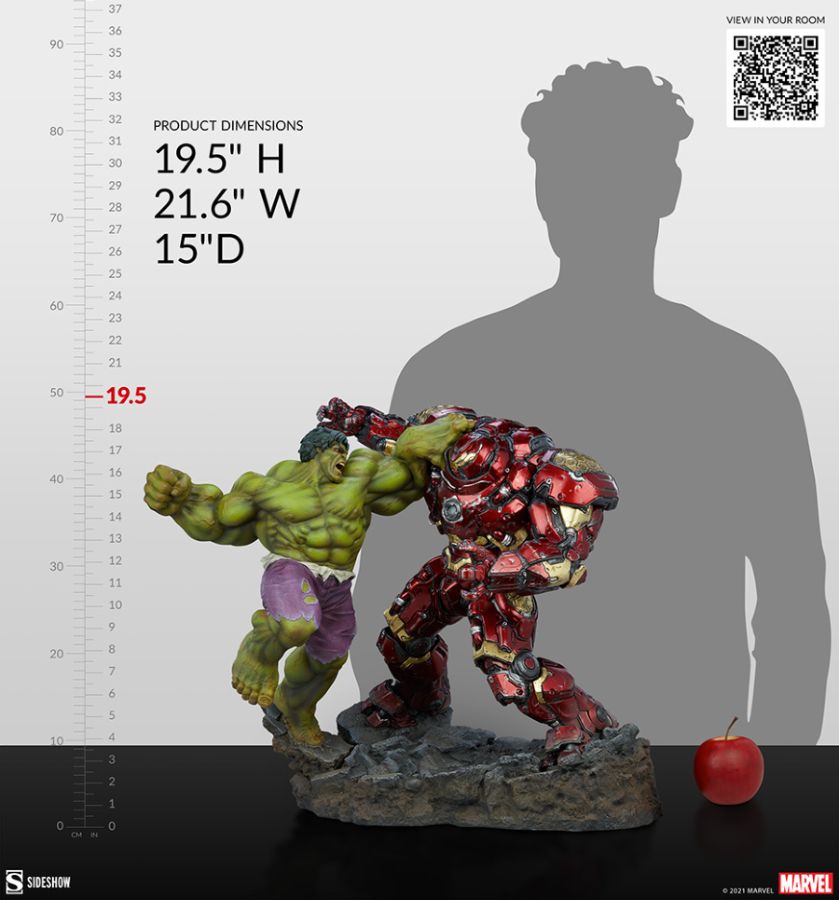 **Pre-order** Marvel Comics - Hulk vs Hulkbuster Maquette