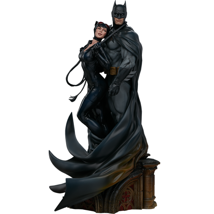 DC Comics - Batman & Catwoman Diorama **Pre-order**