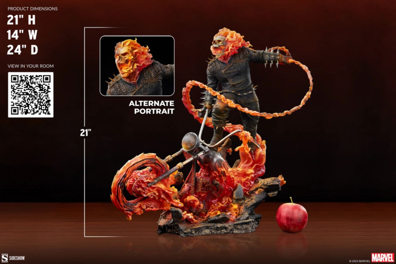 **Pre-order Deposit** Ghost Rider - Ghost Rider Premium Format Statue