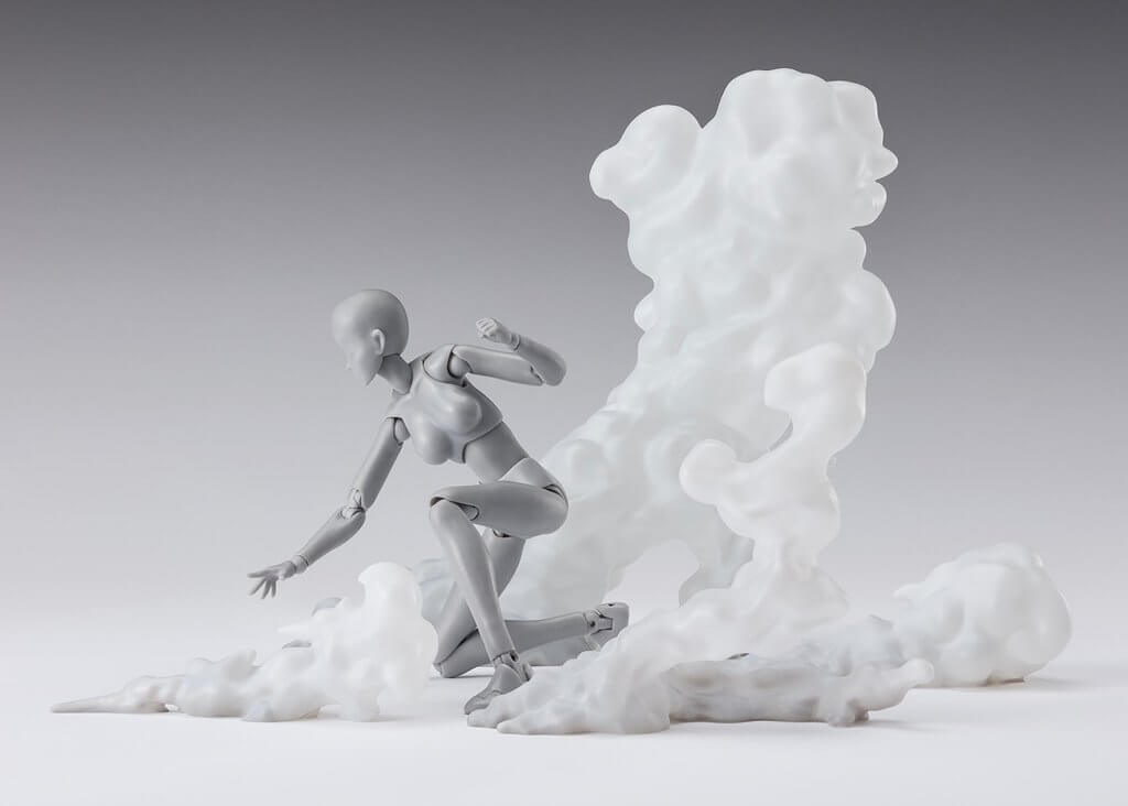 TAMASHII EFFECT SMOKE White Ver. for S.H.Figuarts