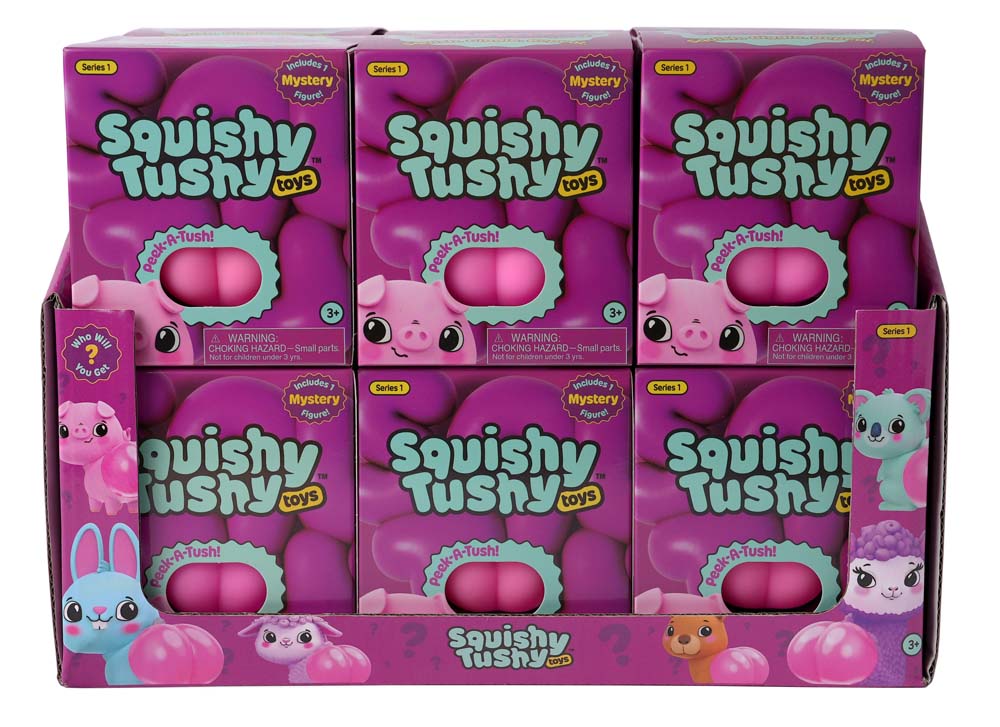 Squishy Tushy Toys 3" Single Blind Pack Series 1 Assortment