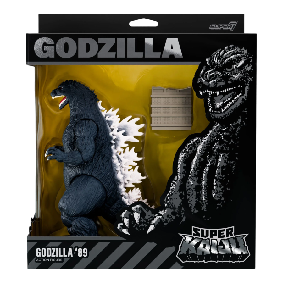 Godzilla Figure Collection Box Godzilla - Godzilla (1989) Super Kaiju Wave 01 Figure – Dee Pop Culture ...
