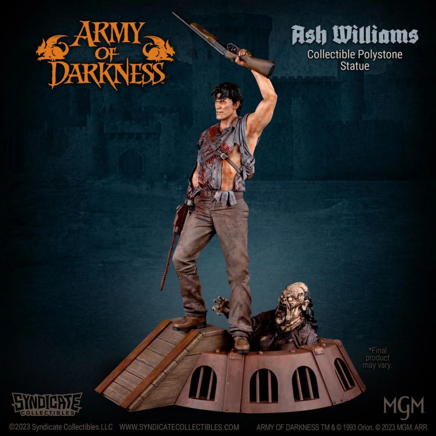 **Pre-order** Army of Darkness - Ash Williams 1:4 Scale Statue