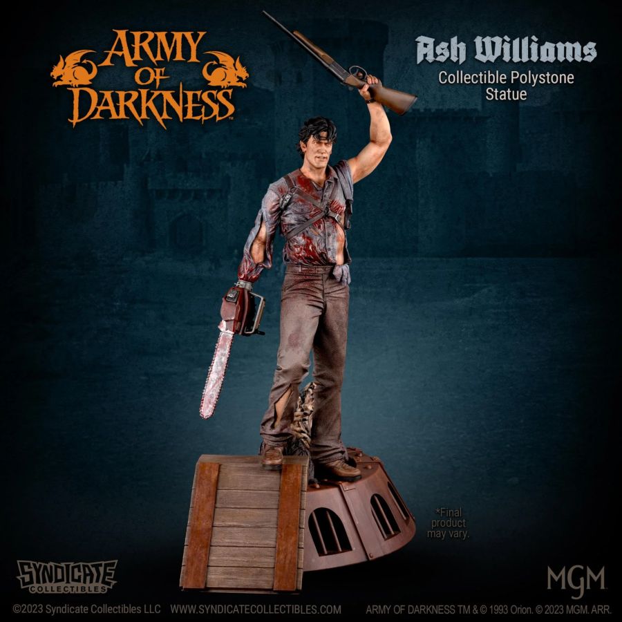 **Pre-order** Army of Darkness - Ash Williams 1:4 Scale Statue