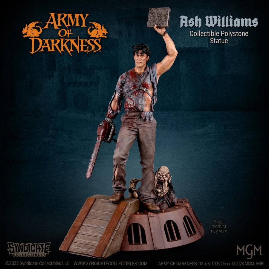 **Pre-order** Army of Darkness - Ash Williams 1:4 Scale Statue