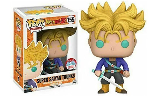 Funko Pop! Animation DragonBall Z Trunks (Super Saiyan) NYCC Figure #155