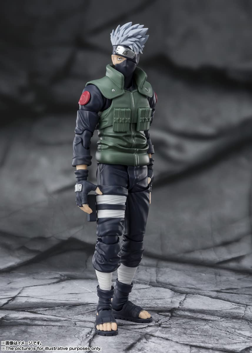 S.H. Figuarts Kakashi Hatake -Yuumei Todoroku Sharingan No Eiyu- Naruto Shippuden