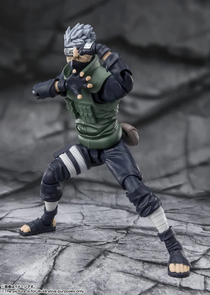 S.H. Figuarts Kakashi Hatake -Yuumei Todoroku Sharingan No Eiyu- Naruto Shippuden