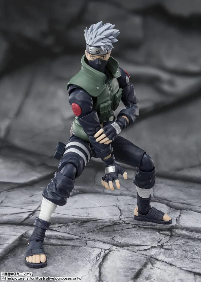 S.H. Figuarts Kakashi Hatake -Yuumei Todoroku Sharingan No Eiyu- Naruto Shippuden