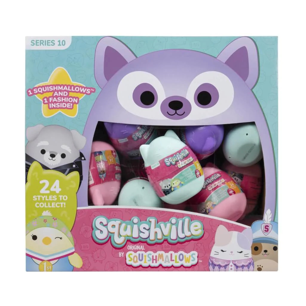 Squishville By Squishmallows 2" Blind Single Plush – 1 Mystery Plush in Capsule