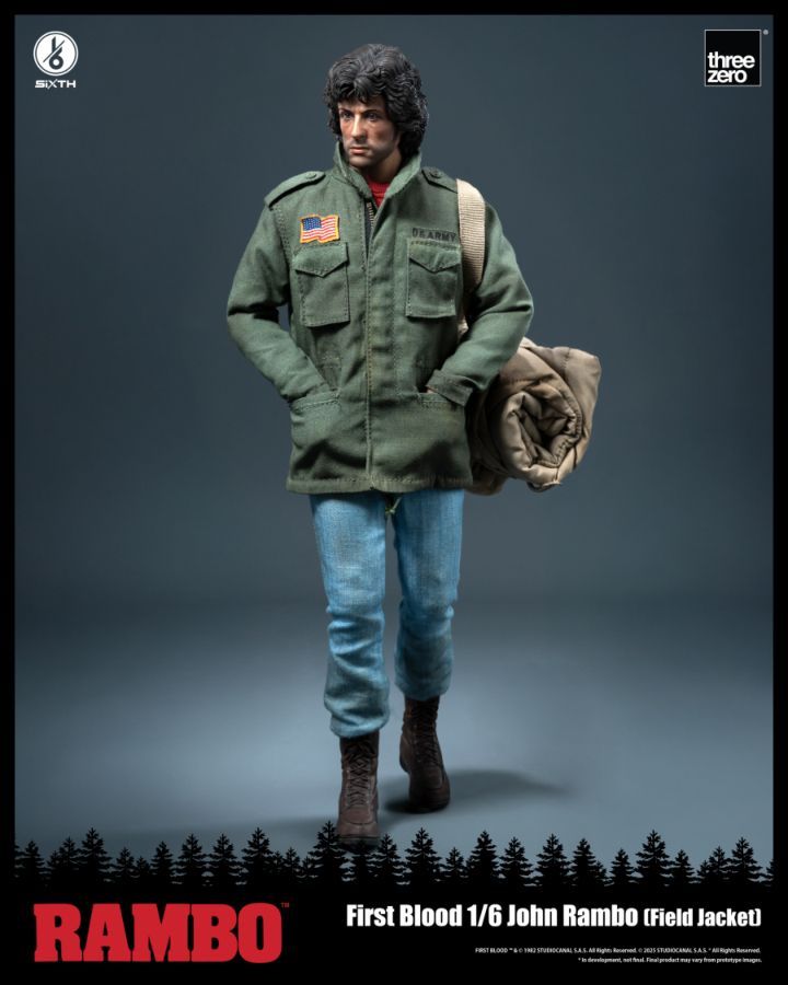 Rambo: First Blood – John Rambo (Field Jacket) 1:6 Scale Action Figure