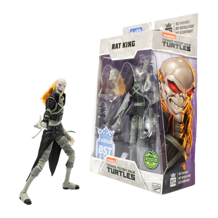 Teenage Mutant Ninja Turtles (comics) - Rat King (Glow) 5" BST AXN Action Figure (Wave 2)