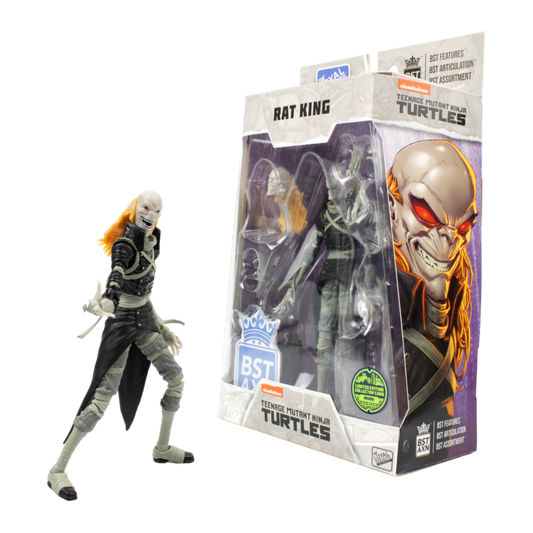 Teenage Mutant Ninja Turtles (comics) - Rat King (Glow) 5" BST AXN Action Figure (Wave 2)