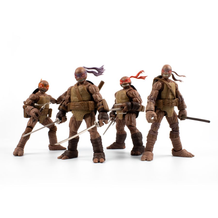 Teenage Mutant Ninja Turtles (Comics) - Zombie Turtles 5" BST AXN Action Figures 4-Pack (Wave 1)