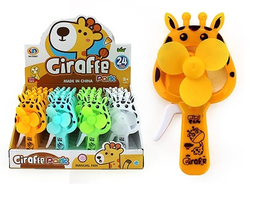 MANUAL FRICTION FAN GIRAFFE