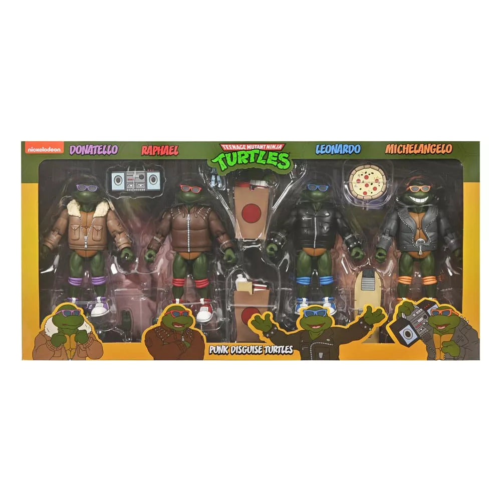 Teenage Mutant Ninja Turtles (Cartoon) Action Figures 4-Pack Punk Turtles