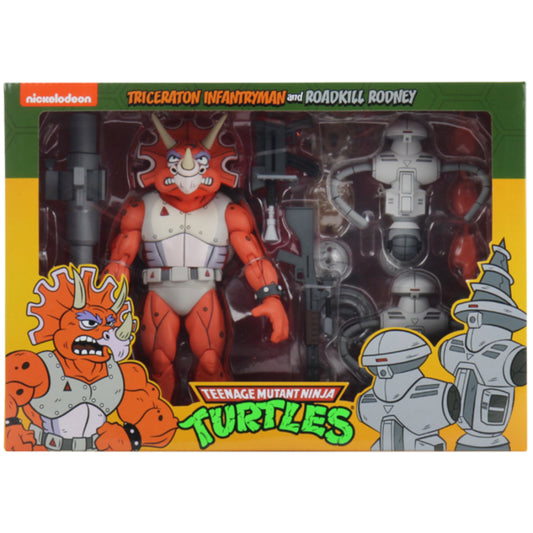 Teenage Mutant Ninja Turtles – Triceraton & Rodney 7″ Action Figure 3-pack