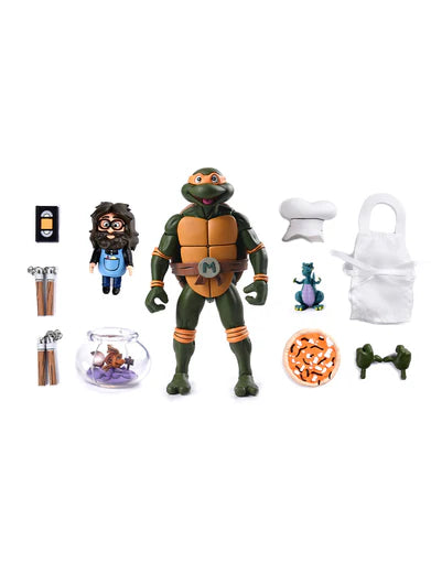 Ultimate Michelangelo (VHS) - 7" Scale Action Figure - TMNT (Cartoon) - NECA Collectibles