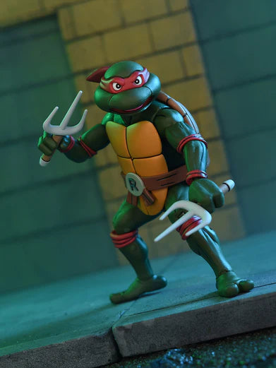 Ultimate Raphael (VHS) - 7" Scale Action Figure - TMNT (Cartoon) - NECA Collectibles