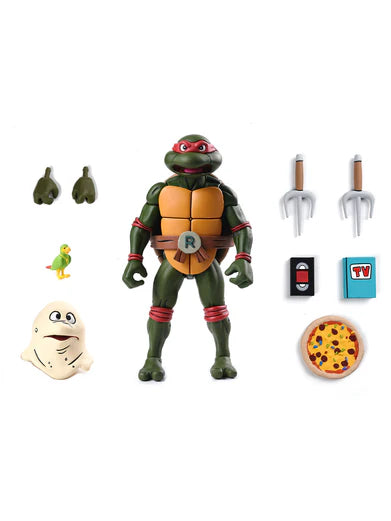 Ultimate Raphael (VHS) - 7" Scale Action Figure - TMNT (Cartoon) - NECA Collectibles