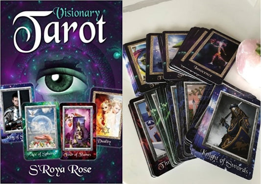 Visionary Tarot Deck & Guide Book