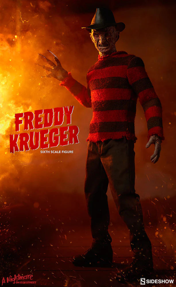 A Nightmare On Elm Street Sideshow Collectibles Freddy Krueger 1:6 Scale Action Figure