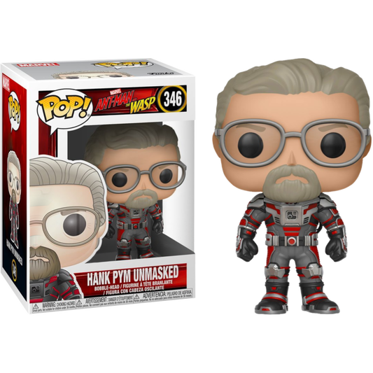Ant-Man and the Wasp - Hank Pym Unmasked Pop! Vinyl Figure