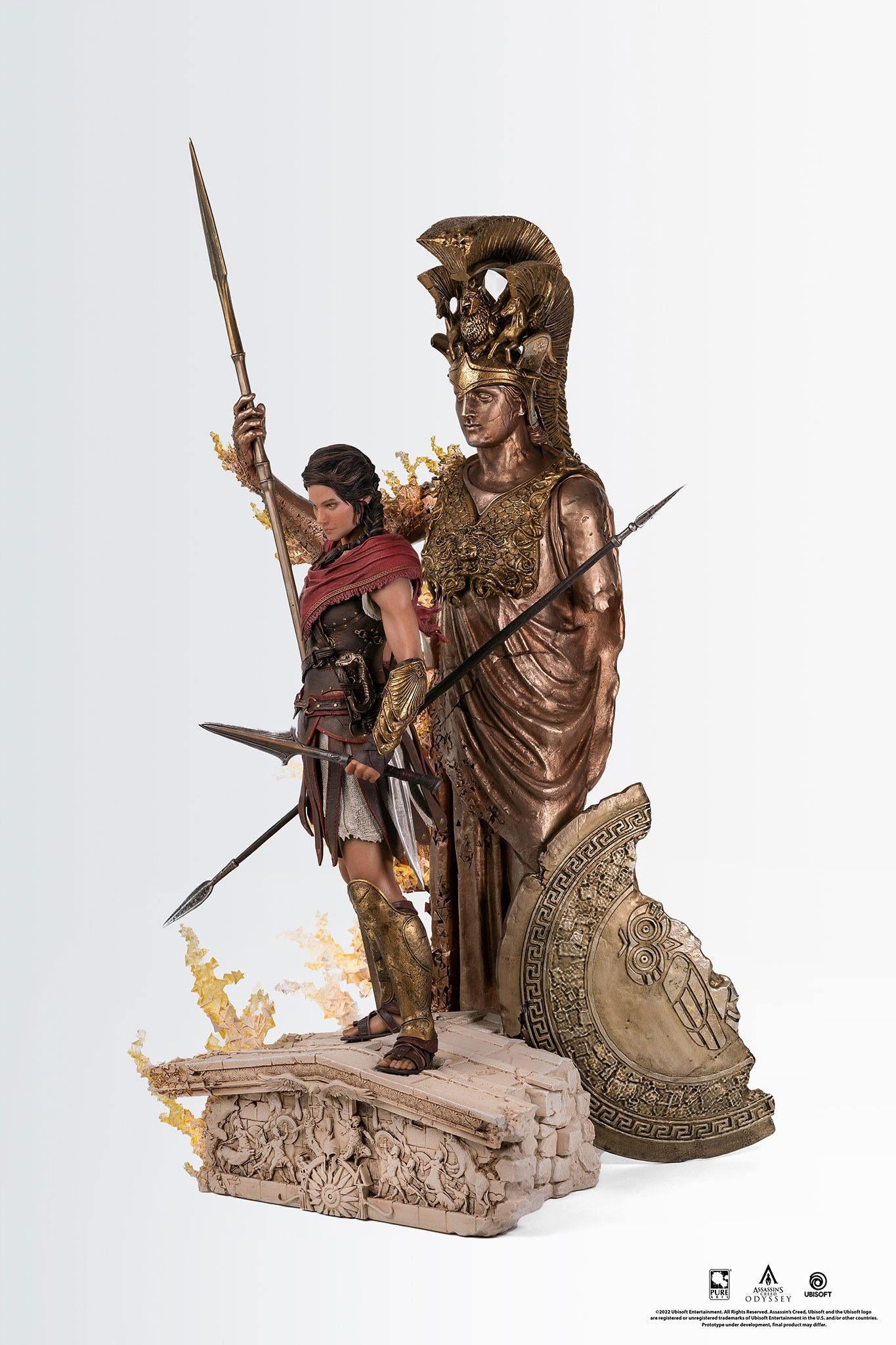 PureArts Assassin's Creed Animus Kassandra 1/4 Scale Collectible Statue