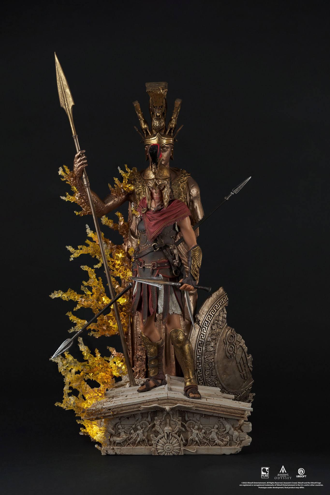 PureArts Assassin's Creed Animus Kassandra 1/4 Scale Collectible Statue