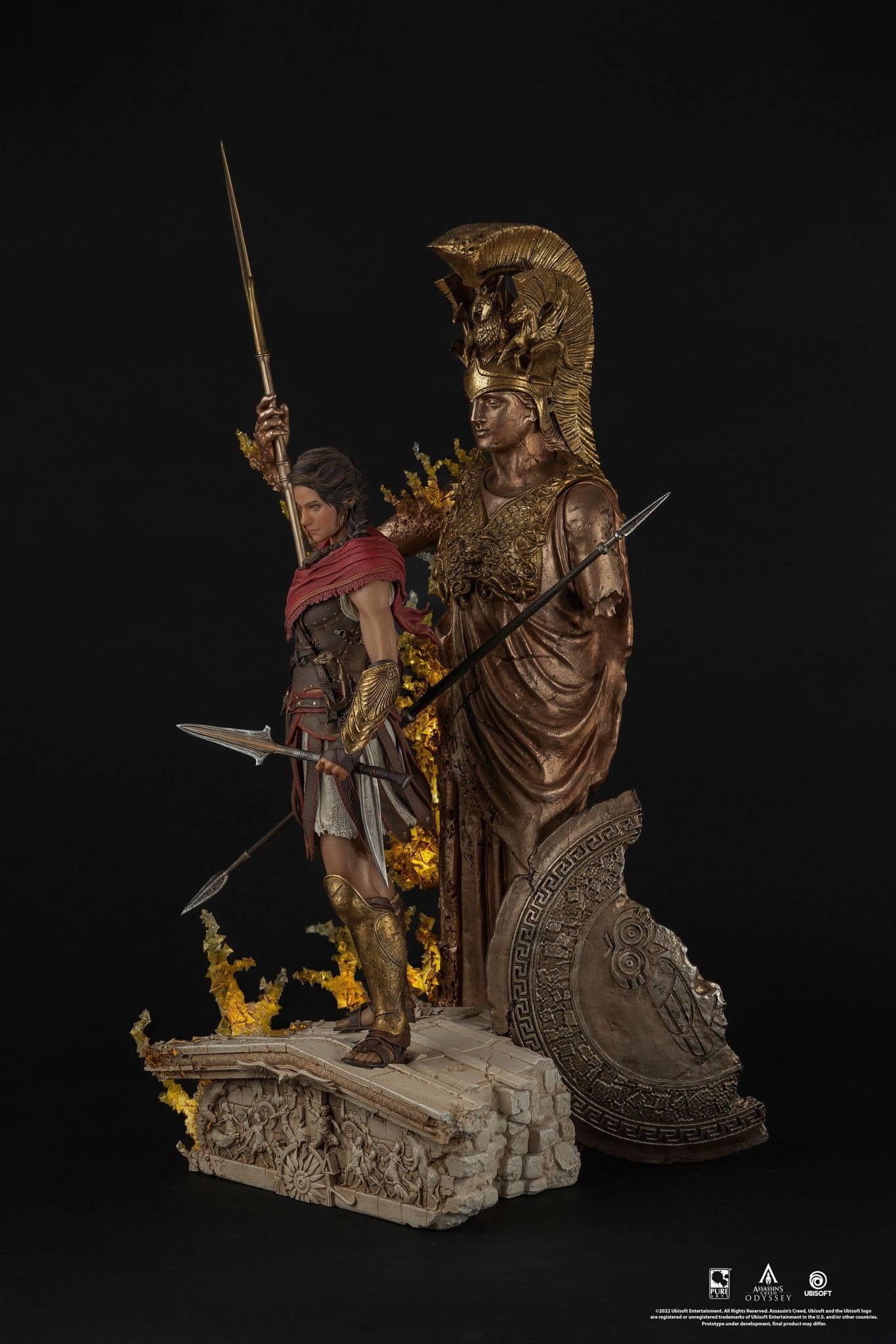 PureArts Assassin's Creed Animus Kassandra 1/4 Scale Collectible Statue