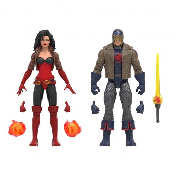 Marvel Legends Series: Marvel's Black Knight and Marvel's Sersi (Avengers 60th Anniversary)